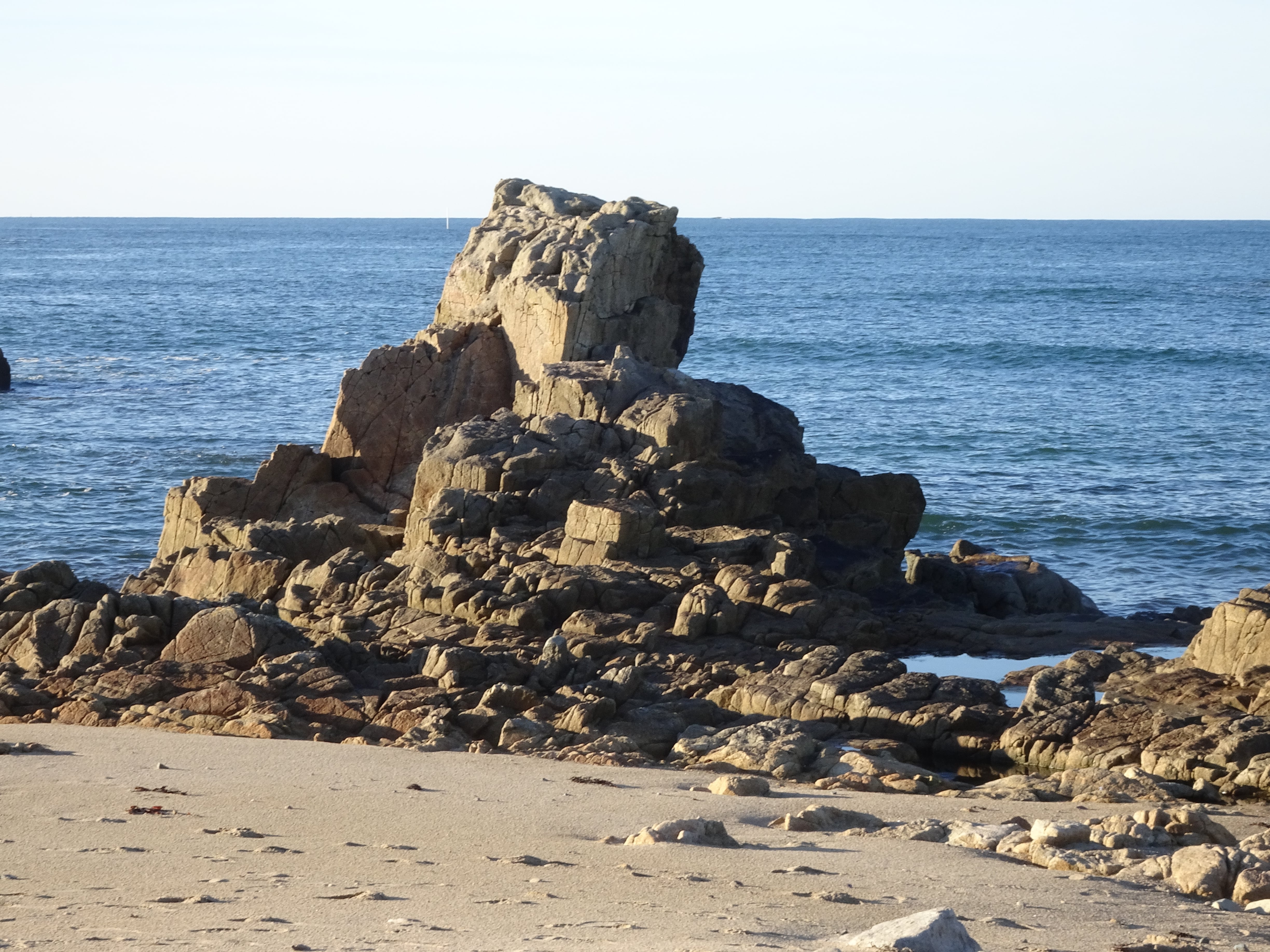 la plage à côté du sillon du Talbert