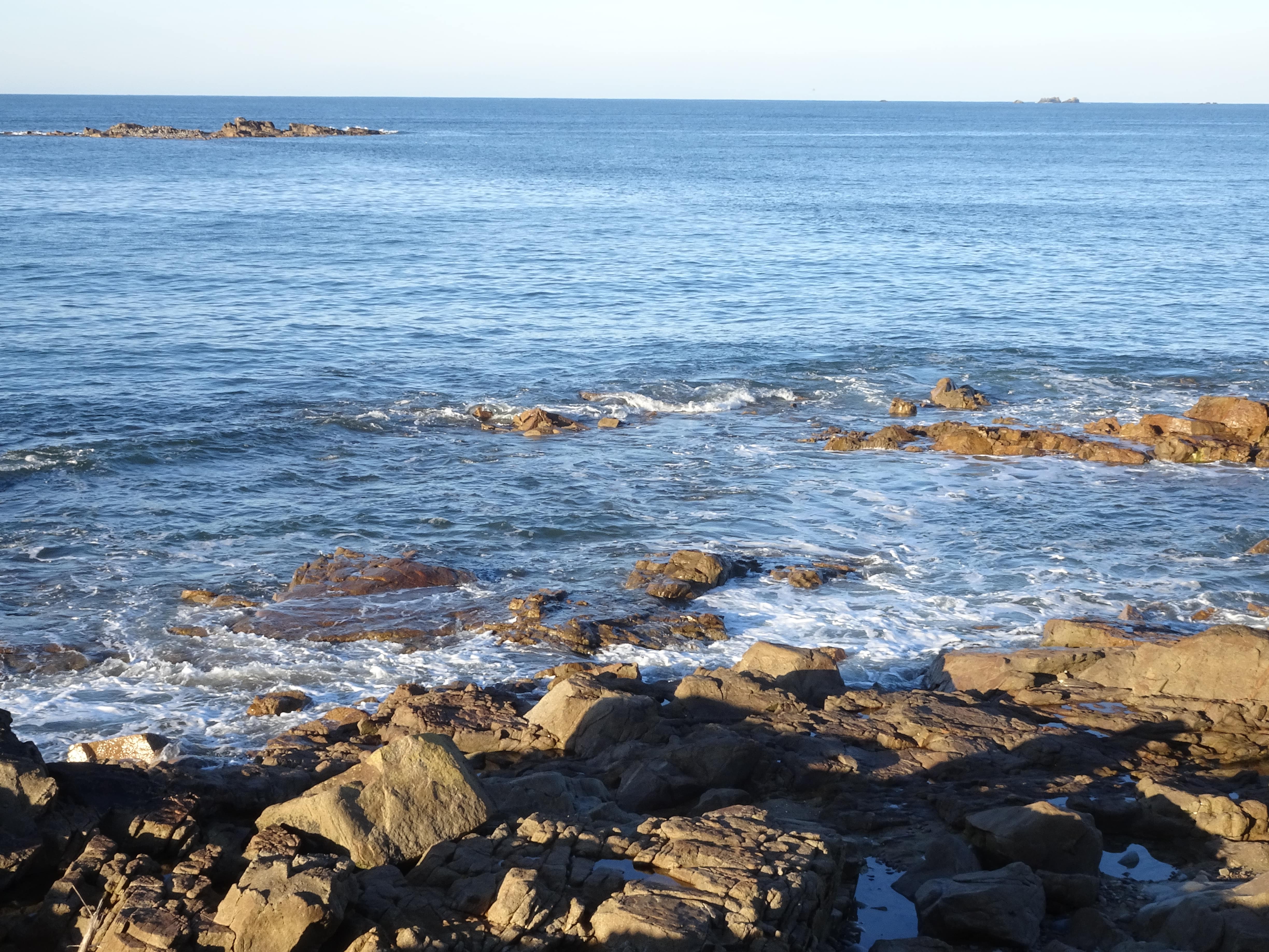 la plage à côté du sillon du Talbert